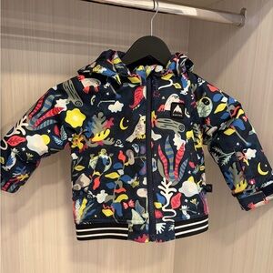 Burton Kids Jacket 2T Colorful Print Hooded Winter Coat